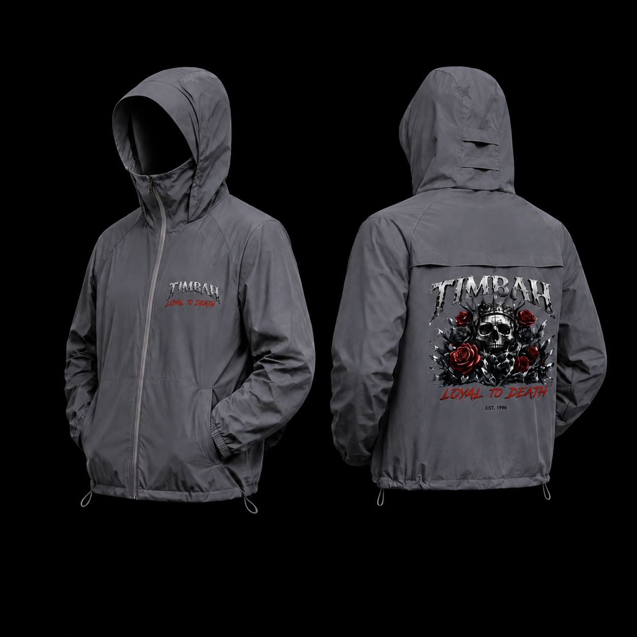LOYAL TO DEATH WINDBREAKER