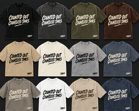 TIMBAH® Statement Tee Counted Out Countless Times