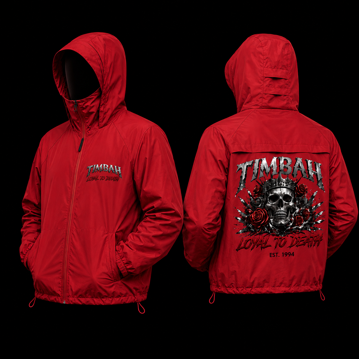LOYAL TO DEATH WINDBREAKER
