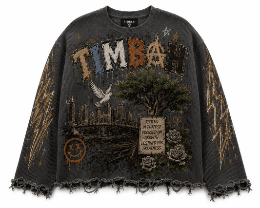 TIMBAH “Rooted in Purpose” Distressed Thermal